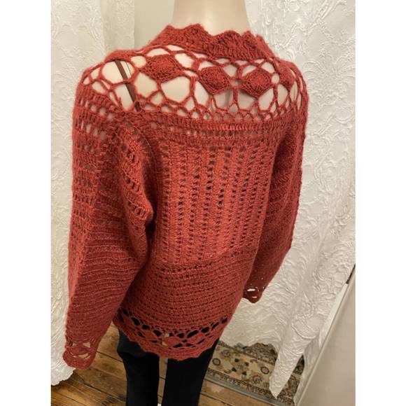 NEW ARATTA rust sweater in rust - Picture 2 of 3